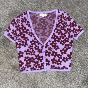 La Hearts by Pacsun cropped sweater